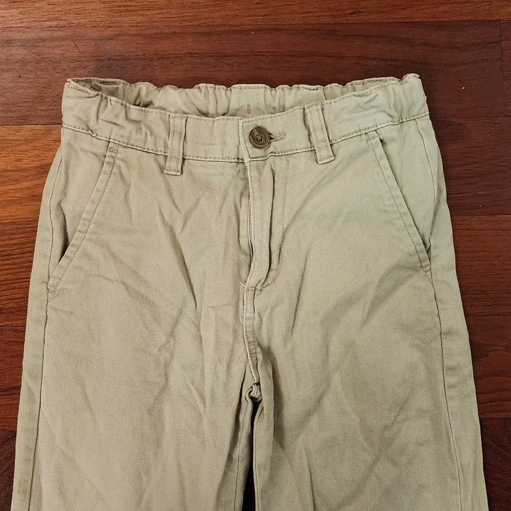 Izod Boys Casual Straight Leg Khaki Chino Pants Size 12 Slim - Picture 7 of 13